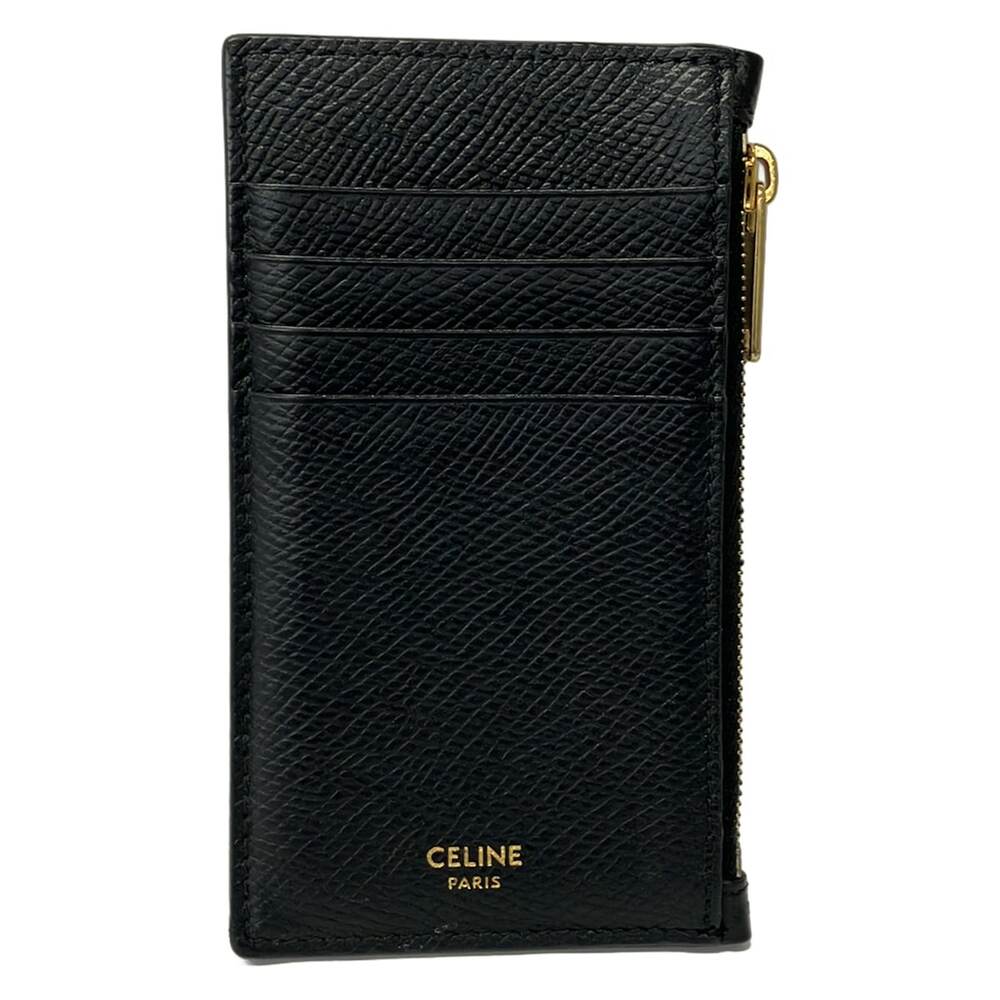 Celine Compact Zipped Card Holder Coin Case